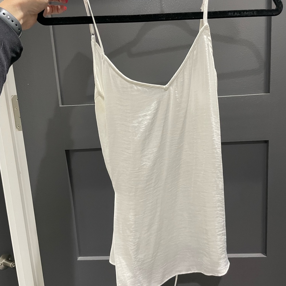Pure white with ties